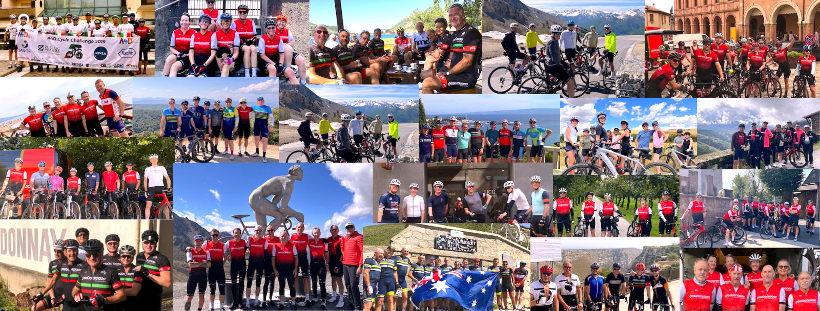 We specialise in designing spectacular, custom tours. Be it for groups of friends – cycling clubs – cycling coaches and their clients – bike shops – family members – charity groups.